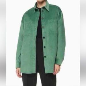 Babaton Sage‎ Utility Jacket Green Size Large